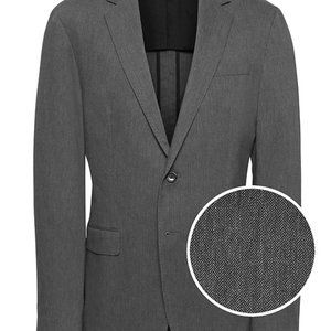 NEW Banana Republic Suit Jacket 42R Charcoal